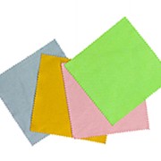 Салфетки из замши, цвета,зеленый, синий, розовый и желтый.