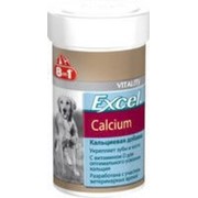 Витамины 8in1 Excel Calcium 8в1 для щенков и взрослых собак - Кальций, 155таб.