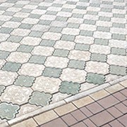 Укладка тротуарной плитки фото