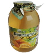 Сок березово-лимонный фото