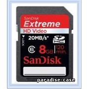 SanDisk SDHC 8Gb Extreme 20 Mb/Sec (133x) cl6 фото