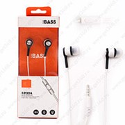 Внутриканальные Наушники Bass T-200A White (Белый) фото