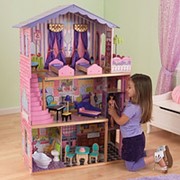 Kidkraft My Dream Mansion Оригинал! Кукольный дом Особняк мечты: 126 см, лифт, 12 предметов 65943