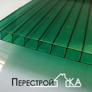 Поликарбонат сотовый Sellex 06 мм зеленый