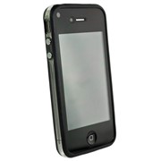 Бампер iPhone 4G черный фотография