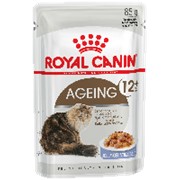 Royal Canin 85г пауч Ageing +12 Влажный корм для пожилых кошек старше 12 лет (желе) фото