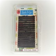Черные ресницы Lash&Go микс 0,12/D/6-10 mm (16 линий) фото
