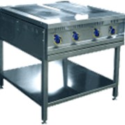 Электроплита ЭПК-48П предназначена для приготовления горячих блюд в налитой посуде. Используется на предприятиях общественного питания самостоятельно или в составе технилогических линий фото
