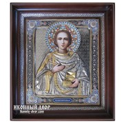 Икона Святой великомученик и целитель Пантелеймон Код товараОСФ-ВП-01 фото