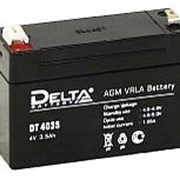 Аккумулятор Delta DT 4035 свинцово-кислотный фото