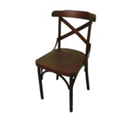 Деревянный венский стул Римио с жестким сидением фото