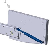 Механизм для двуспальной шкаф-кровати MLA 108.6