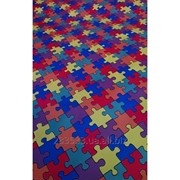 Линолеум Bingo Puzzle в детскую комнату любой размер