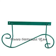Подставка для ящика балконного (зеленый) 37х20 см (шт.)