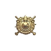 Эмблема ВВ МВД металлическая золото