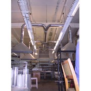 Монтаж систем вентиляции и кондиционирования воздуха фото