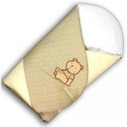 Конверт для новорожденных “ TEDDY BEAR “ беж.( код 1011 ) фотография