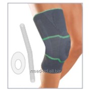Ортопедический эластичный фиксатор ортез для поддержки колена со спиральными ребрами жесткости и силиконовым наколенники 6910 Genucare Comfort фото