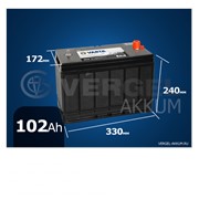 Батарея Varta Promotive Black 102Ah H18 фото