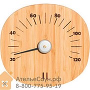 Термометр для сауны Tammer-Tukku Rento бамбуковый круглый (арт. 207964) фото