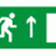 Эвакуационный знак квадратный, прямоугольный