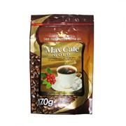 Натуральный растворимый сублимированный кофе Max Café Gold мягкий вкус мягкая упаковка 170 гр фото
