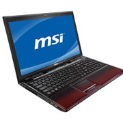 Ноутбук MSI CR650-267XKZ Red