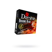 Презервативы Domino Premium Dracon's Heart апельсин, кокос и фрукты 3 шт фото