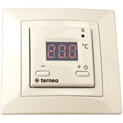 Терморегулятор температуры Terneo st. Cлоновая кость фотография