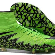 Футбольные бутсы Nike Hypervenom Phantom II FG Зеленый фото