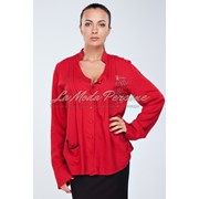 Красная блуза Double Jeu фото