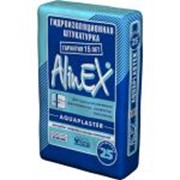 Гидроизоляционная штукатурка AlinEX Аквапластер (25 кг) фото
