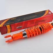 Амортизатор GY6, Dio, Lead 280mm, регулируемый NDT оранжевый и паутина фото