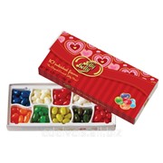 Конфеты в подарочной коробке Валентинка 10 вкусов Jelly Belly фото