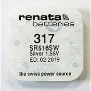 Батарейка Renata R317 (SR516SW)