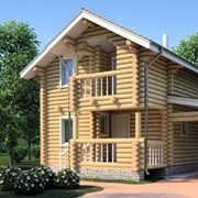 Дома деревянные - Проект дома ПД-1-86 сосна