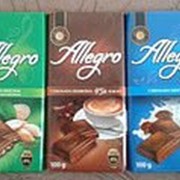 Шоколад Allegro «Milk chocolate»,100г 1599 фотография