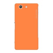 Чехол пластиковая накладка для Sony Xperia Z3 compact / d5803 / d5833 оранжевая фото