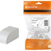 Заглушка кабельной трассы КМЗ 25х16 (4 шт./комп) TDM ELECTRIC SQ0411-0083 Заглушка кабельной трассы КМЗ 25х16 (4 шт./ком фото