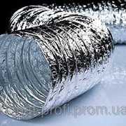 Воздуховод неизолированный — 4“ (102 мм) гибкий вентиляционный фото
