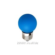 Лампа светодиодная Feron LB-37 E27 220В 1Вт синий цвет 25118
