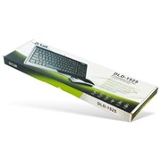 Клавиатура + Мышь, Delux, DLD-1525OUB, USB, Чёрный, Дизайн