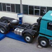 Мобильный роликовый тормозной стенд для грузовых автомобилей фотография