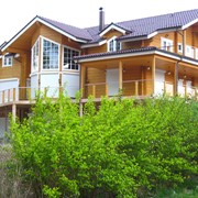 Деревянный финский дом по типовому проекту