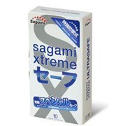 Презервативы Sagami Xtreme Ultrasafe с двойным количеством смазки - 10 шт. фото