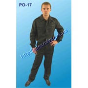 Костюм рабочий - куртка рабочая и брюки рабочие, Модель РО-17