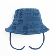 Чепчик (панамка) Крошка Я 'Машинки' синий, р.48 фото