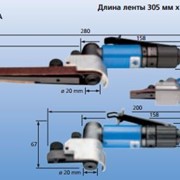Ленточно-шлифовальное приводное устройство PBS 3/200 DH 99 Длина ленты 305 мм x Ширина 3–12 мм фото