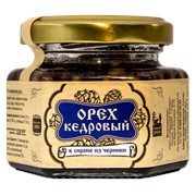Ядро кедрового ореха в сиропе из черники 110 г Сибирский Знахарь фото