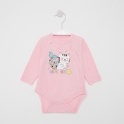 Боди для девочки, цвет розовый, рост 68 фото